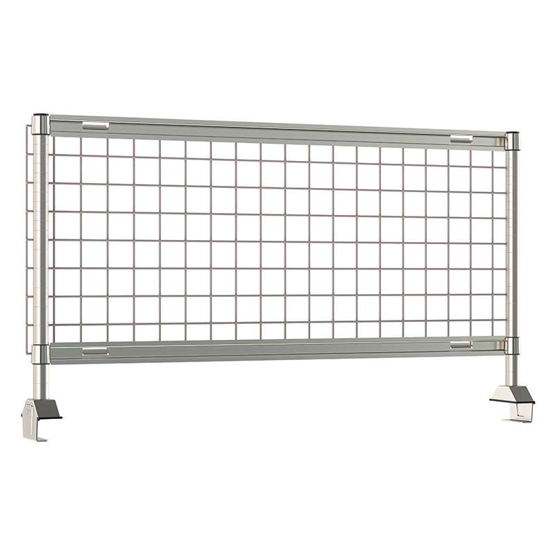 SmartWall Riser Grid, 24", Metroseal Gray, for 60" TableWorx Work Tables