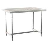 I-Frame Worktable Stationary, 30" X 48", Stainless Steel redirect to product page