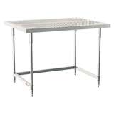 3-Sided Frame Worktable Stationary, 36" X 48", Stainless Steel redirect to product page