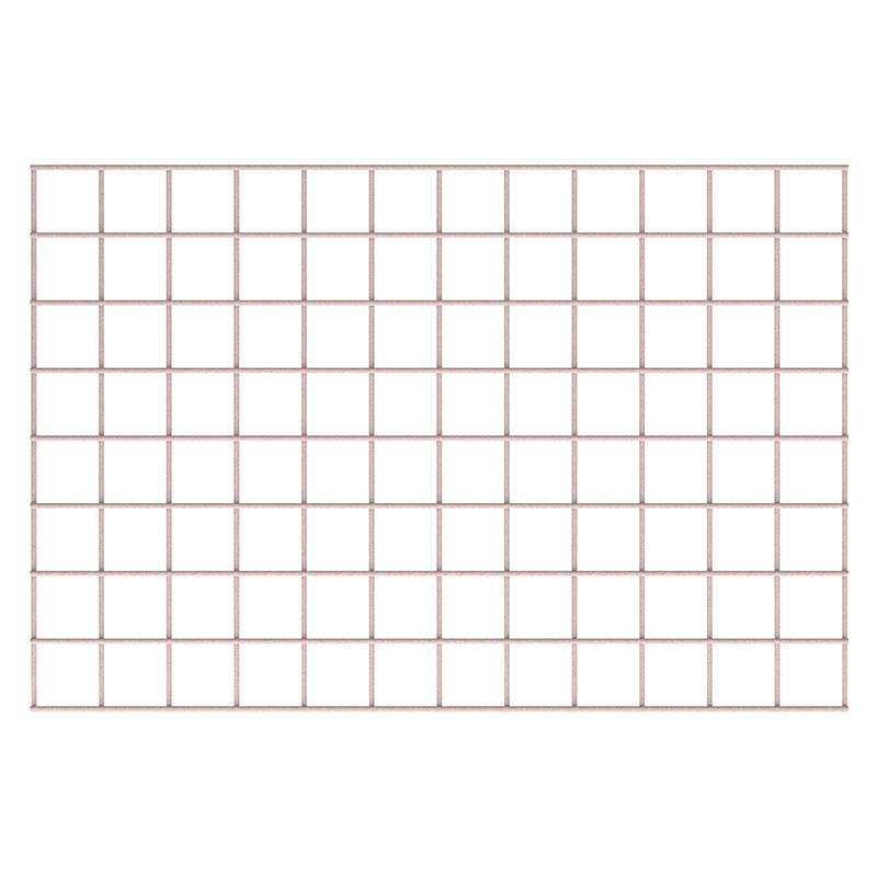 Accessory Grid, 36", Gray Epoxy, All-Welded, for TableWorx Tables