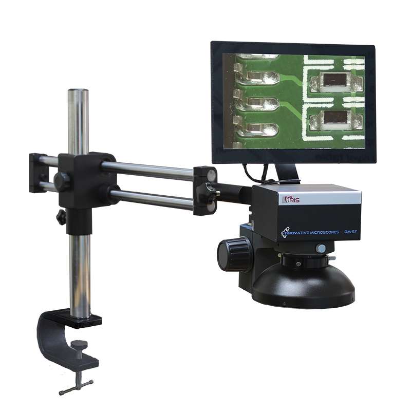 Digital Microscope, 60X, Dual Arm Ball Bearing, DM-S7 60X Series