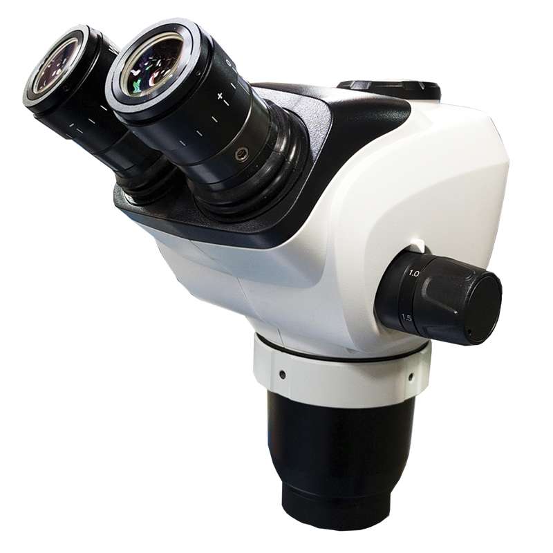 Stereo Microscope Head, Eyepiece SWF 10X, 0.5 Objective Lens
