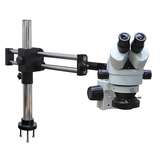 Stereo Zoom Microscope, Dual Arm Ball Bearing, IM-32BD Bolt Down Mount redirect to product page