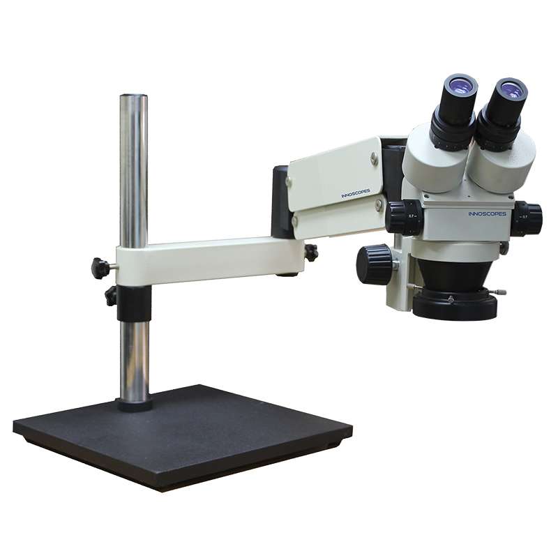 Stereo Microscope, Articulating Arm, Steel Base, I-23 Series