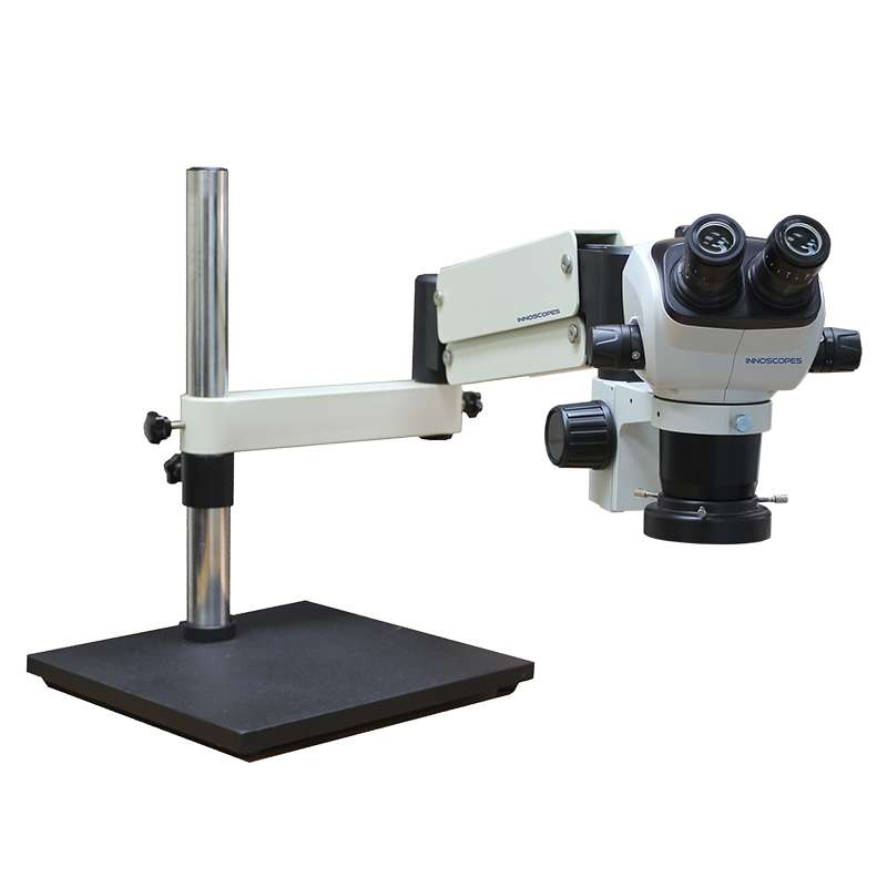 Stereo Microscope, Articulating Arm, Steel Base, I-68 Series