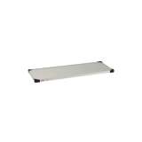 Super Erecta Solid Shelf, Standard Stainless Steel, 18" x 48" redirect to product page