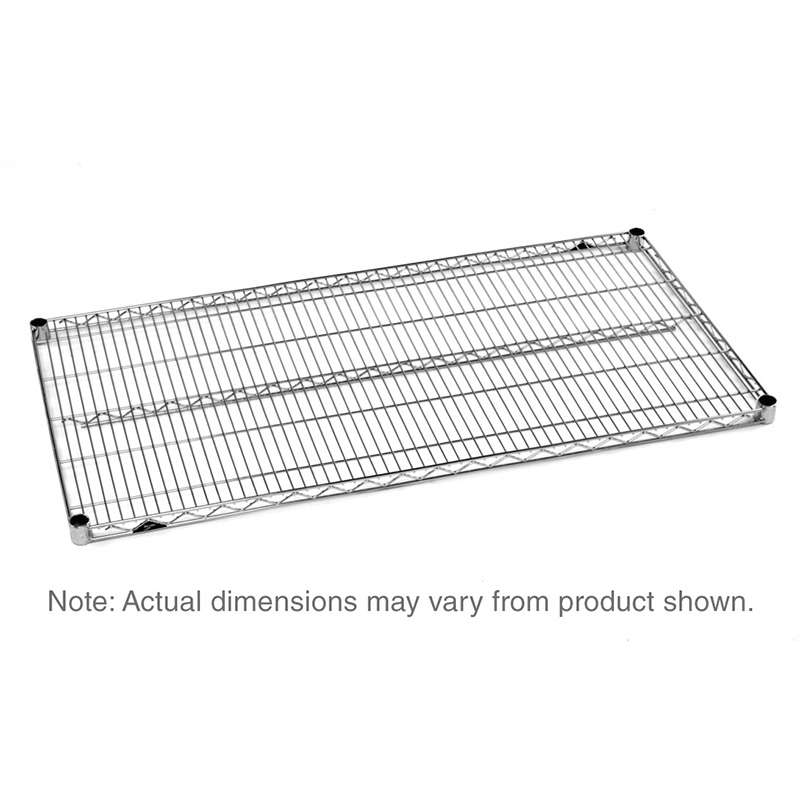 Super Erecta Wire Shelf, Brite Finish, 18 x 72"