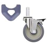 MetroMax Q™ Braking Stem Caster with Bumper, 5" redirect to product page