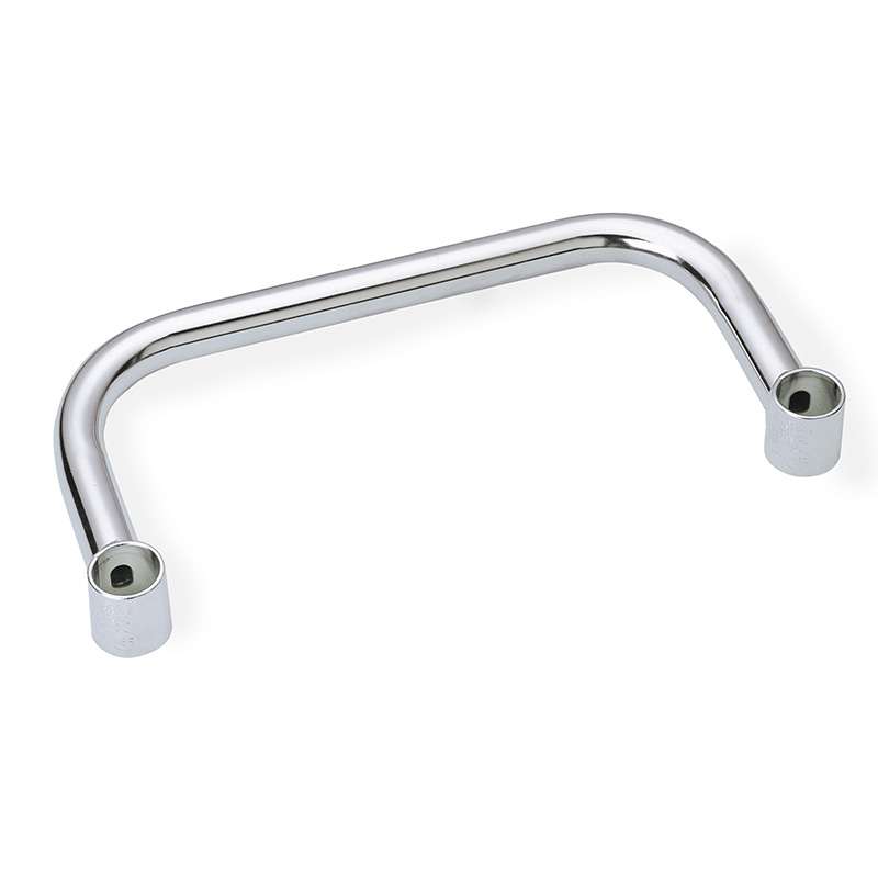 Extended Handle for 18" Wide Super Erecta Industrial Wire Shelving, Stainless Steel