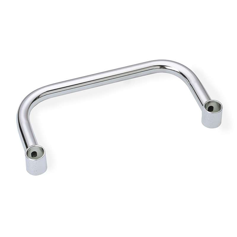 Extended Stainless Steel Push Handle for Metro Super Erecta Posts and Carts, 24"