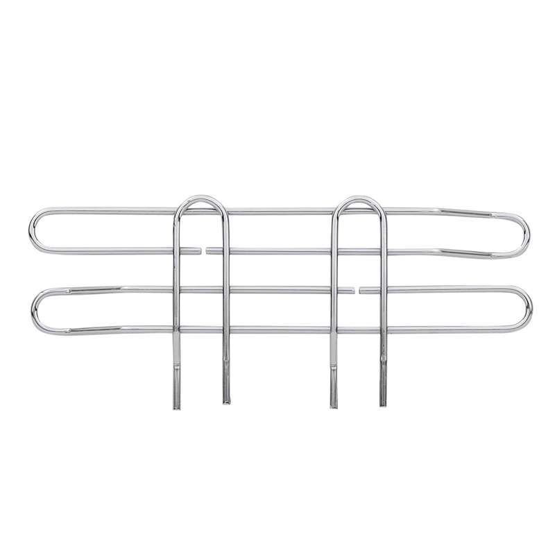Super Erecta® Shelf Ledge for Wire Shelves, 4"H x 14"L, Stainless Steel