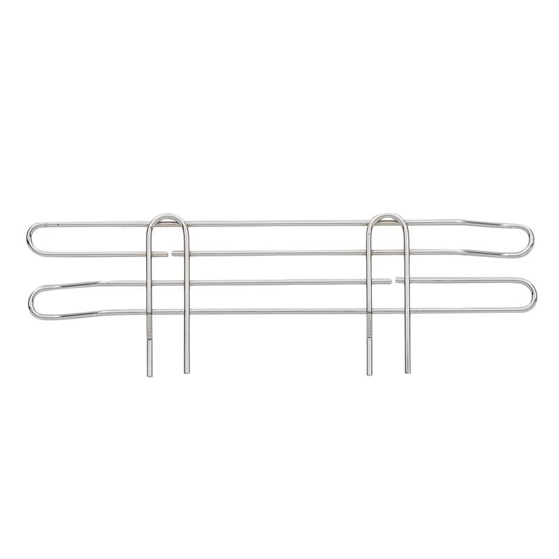 Super Erecta Shelf Ledge for Wire Shelves, 4"H x 18"L, Chrome