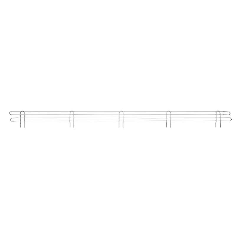 Super Erecta® Wire Shelf Ledge, 4"H x 72"L, Chrome