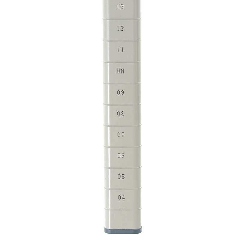 MetroMax Q Epoxy Coated Steel Mobile Shelving Post, 73.1875" H