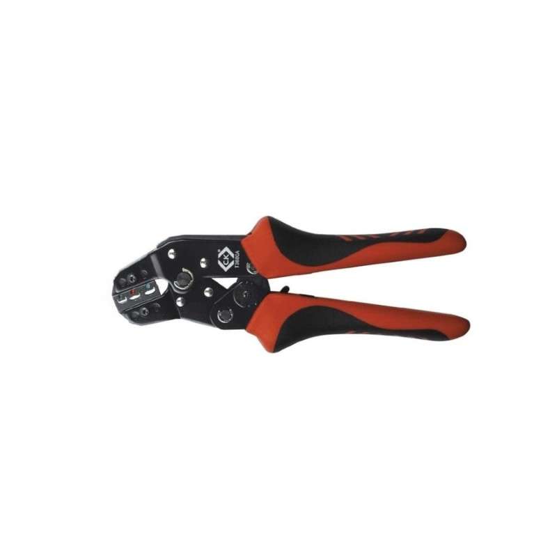 Ratchet Crimper Pliers Insulated Terminal, .25-2.5mm 2K