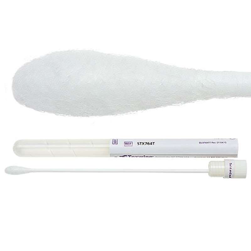 Dry Collection and Transport System with Polyester Swab, Sterile, 50 Tubes per Bag, Triple Bagged, 500 Swabs per Case