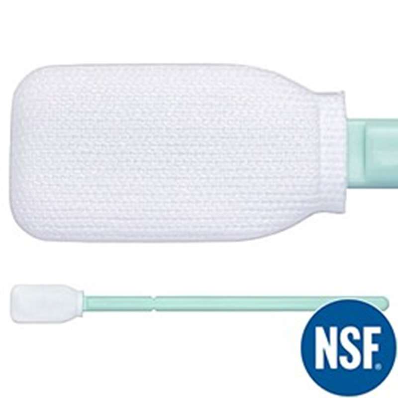 Low TOC Alpha® Polyester Knit Large Cleaning Validation Cleanroom Swab, Non-Sterile, 20 Swabs per Bag, 1000 Swabs per Case