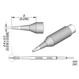 Series C210 Chisel Soldering Cartridge, 0.4mm x 0.2mm redirect to product page
