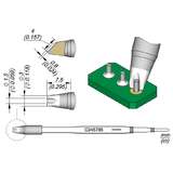 Series C245 Barrel Soldering Cartridge, Ø 1.5mm redirect to product page