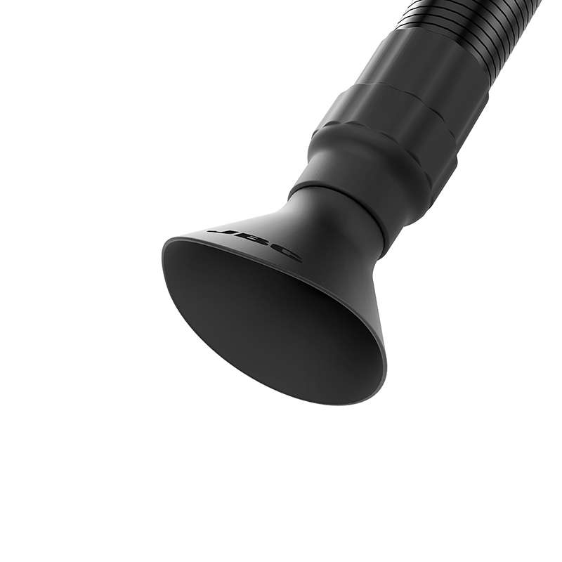 Round Nozzle For FAE Fume Extraction, Bayonet Fit, 4.5 Dia x 5 in