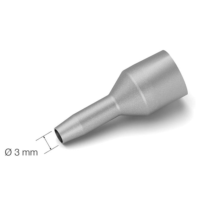 TE Straight Nozzle, Ø 3mm, for TET Heater Hose Set