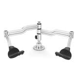 Articulated Double Hand Rest, Table-Mounted, 19.6" Arm Length, 8.1" Height redirect to product page