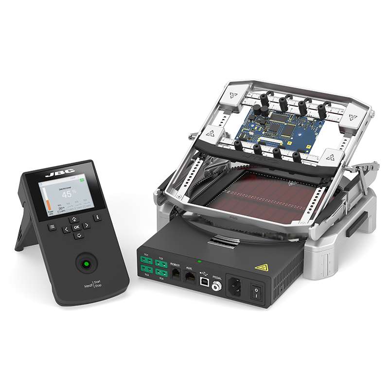 Multiaxis Preheater Set, for PCBs Up To 5" x 5", ESD Safe, 230 V