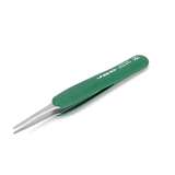 High Precicion Tweezers with Rubber Grip, Round Tip redirect to product page