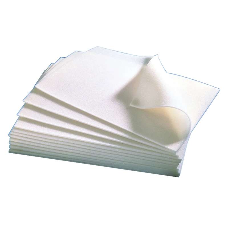 Foam Wipes, 6in x 9in, 100 Wipes/Package, 4PK/Case