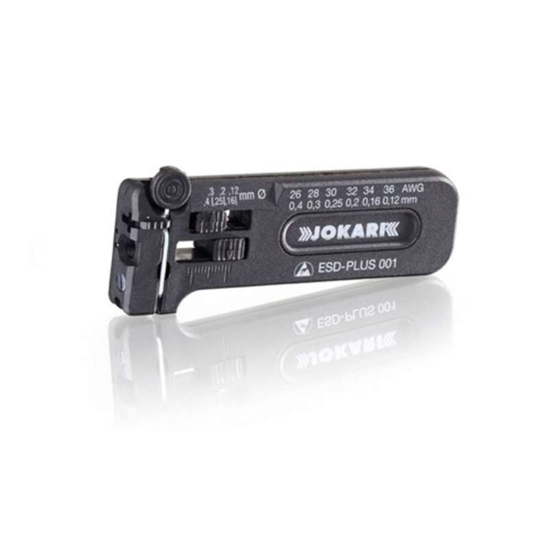 ESD-Plus Model 001 Micro Precision Stripper for 26-36 AWG (.12 to .40mm) Diameter Solid and Stranded Wires