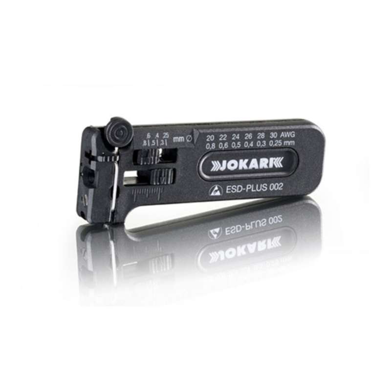 ESD-Plus Model 002 Micro Precision Stripper for 20-30 AWG (.25 to .80mm) Diameter Solid and Stranded Wires