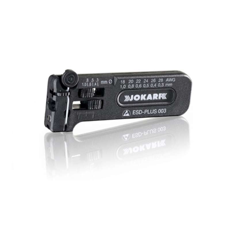 ESD-Plus Model 003 Micro Precision Stripper for 18-28 AWG (.30 to 1.0mm) Diameter Solid and Stranded Wires