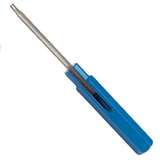 Stainless Steel Probe Insertion Tool with Blue Handle, 0.063" Contact Size redirect to product page