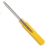 Stainless Steel Probe Insertion Tool with Yellow Handle, 0.093" Contact Size redirect to product page