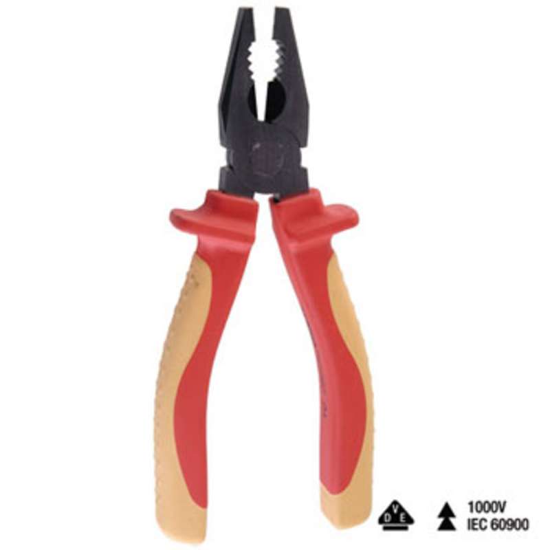 Insulated Lineman's Combo Pliers, 7-1/4"