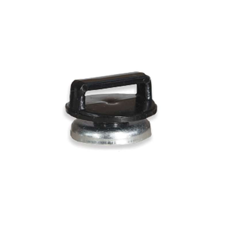 Magtime Magnetic Cable and Wire Holder for Zip Ties, VELCRO Brand Fasteners and Cable Straps, 25 pe