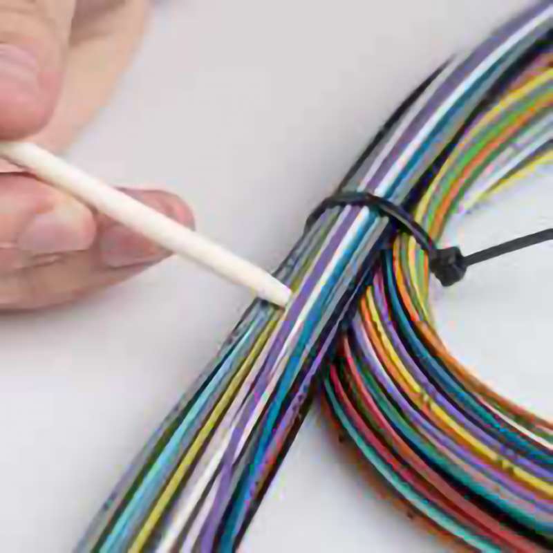 Orange Stick, Double Flat Ends, Pack of 100, 3/16" x 7"