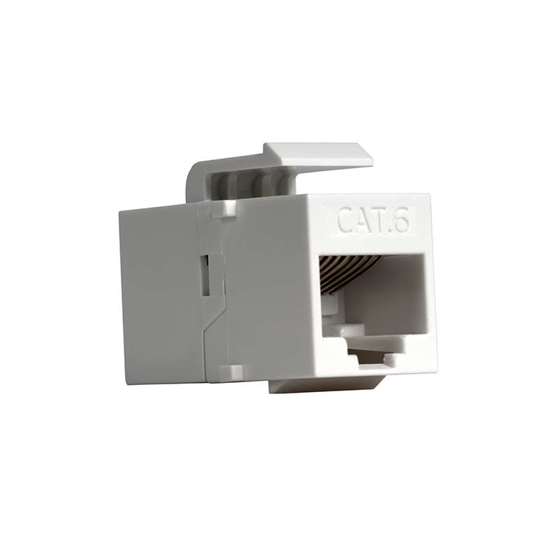 CAT6 Keystone Ethernet Wall Coupler, 5 pack