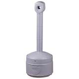 Personal Smoker's Cease Fire Cigarette Butt Receptacle, Pewter Gray, 1 Gallon Polyethylene redirect to product page