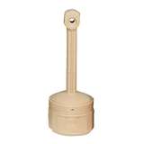 Personal Smoker's Cease Fire Cigarette Butt Receptacle, Adobe Beige, 1 Gallon Polyethylene redirect to product page