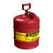 Type I Steel Saety Can w/Single Spout, 5 Gallon