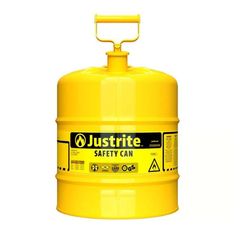 Type I Steel Saety Can w/Single Spout for Diesel, 5 Gallon