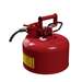 Type II Steel Saety Can 1 Gallon, 5/8" Metal Hose