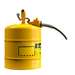 5 Gallon Type II Safety Can for Diesel, Yellow, 5/8" hose