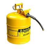 5 Gallon Type II Safety Can for Diesel, Yellow, 5/8" hose redirect to product page