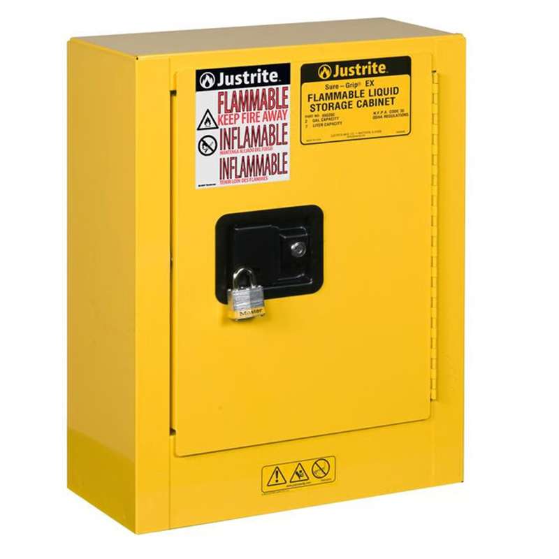 Justrite Mini Flammable Cabinet 17x8x22