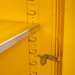 Safety Cabinet, 4-Gallon, 1 DR,SC, with Suregrip Handle, Yellow