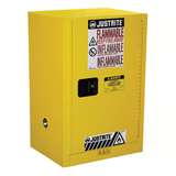 Sure-Grip® Ex Compac Flammable Safety Cabinet, Yellow, 12 Gallon Capacity redirect to product page