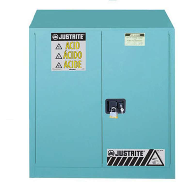 Cabinet, Acid Safety, 30 Gallon, SC Blue, 49 x 45in