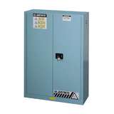 EX Flammable Saefty Cabinet, 45 Gallon, 2 Manual Close Doors, Blue redirect to product page